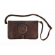 BROWN LEATHER PLATADEPALO HANDBAG - ACC88