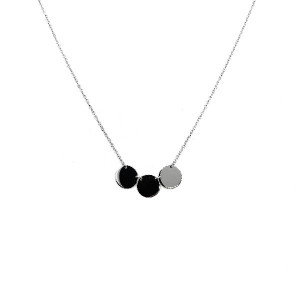 WHITE GOLD EKAN NECKLACE - 081203