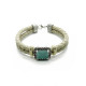 PULSERA TOP SILVER CALCEDONIA - PU6531PCA