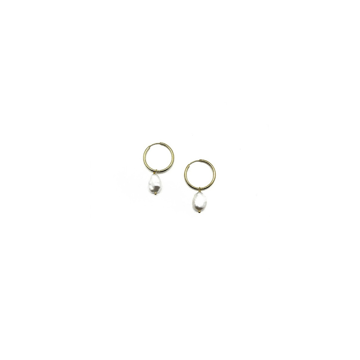 ARRACADA ALISIA PERLA - AL1525ORO KESHI