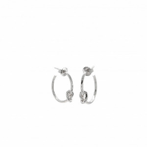 KNOT LINEARGENT EARRING - 17539-A