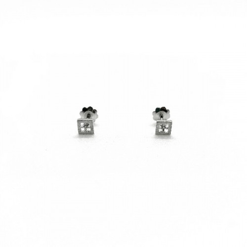 EARRINGS SANDRA SQUARE - BB1472P