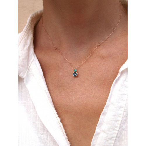 COLLARET SUPERORO LONDON BLUE GRAN PARAIBA - A41-C2/2MIX2:03