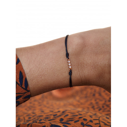 ROSE GOLD 3 DIAMONDS EKAN BRACELET - 087904