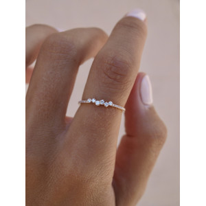 ANELL FACET OR ROSA - RB625FMGPN814
