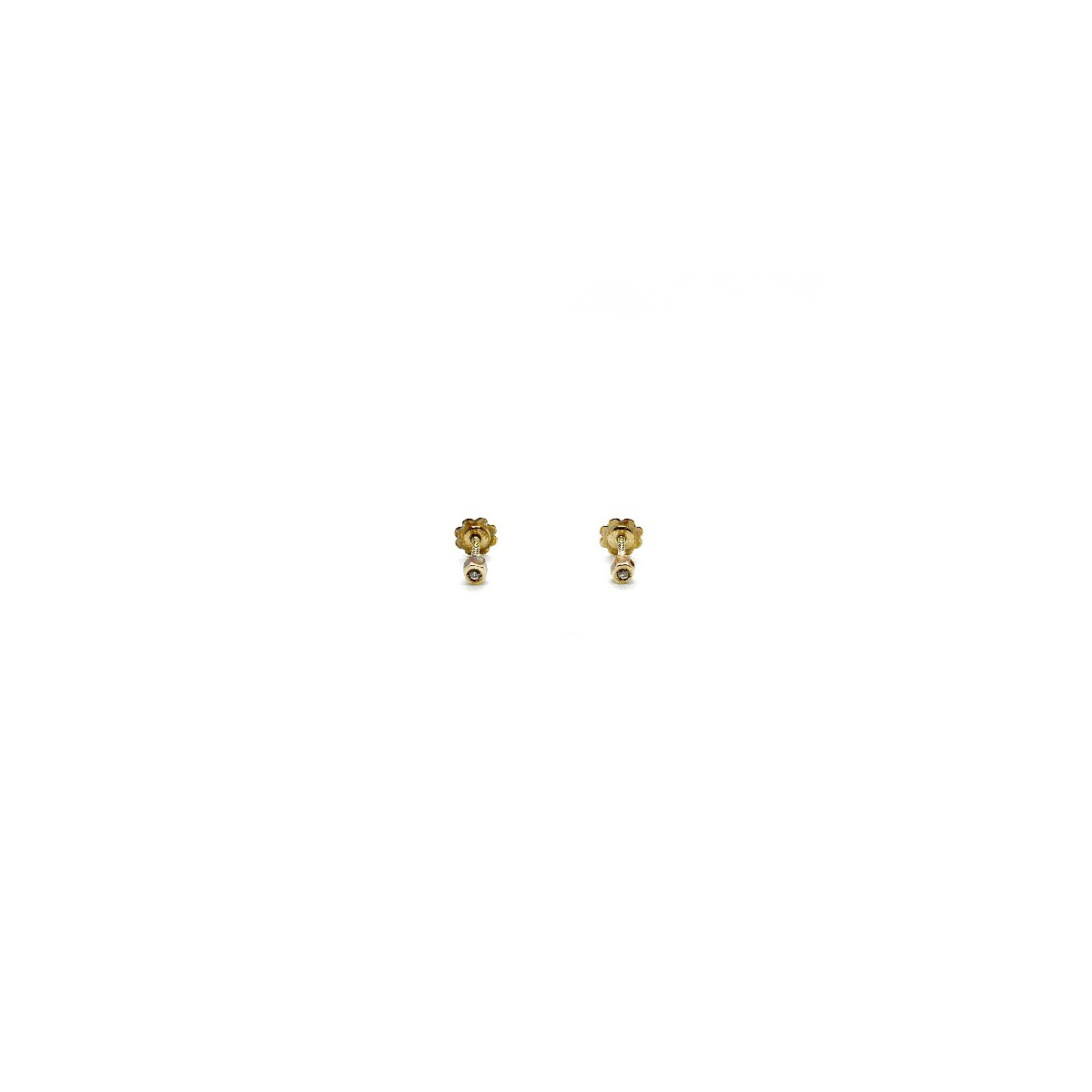 PENDIENTES BEBÉ CLIMENT 1890 ORO ZIRCONITA - D-5020R/Z