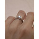 ANILLO CLIMENT 1890  SOLITARIO ORO BLANCO - S-2531/BR