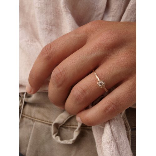 RING SANDRA SOLITAIRE - FBR1146-1SB