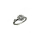 TOP SILVER FLOWERS RING - AN5709PPB