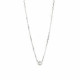LINEARGENT NECKLACE - 15311-W-PE