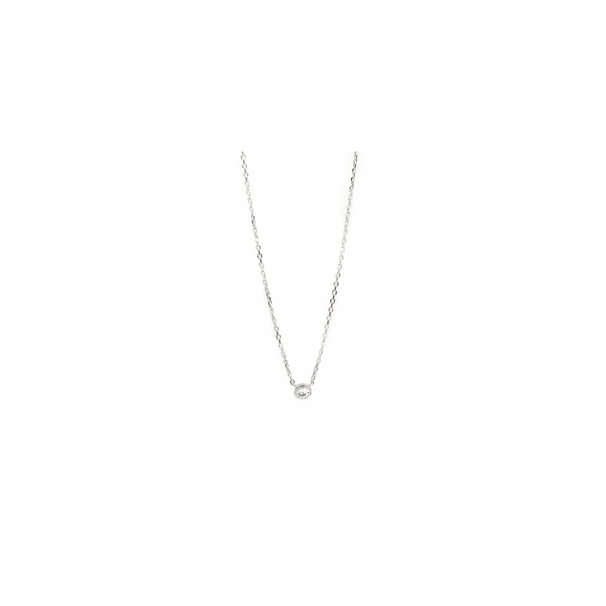 LINEARGENT NECKLACE - 15311-W-PE