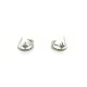 STAR LINEARGENT EARRINGS - 18489-A