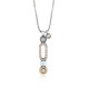 CHALCEDONY SUNFIELD NECKLACE - CL062635