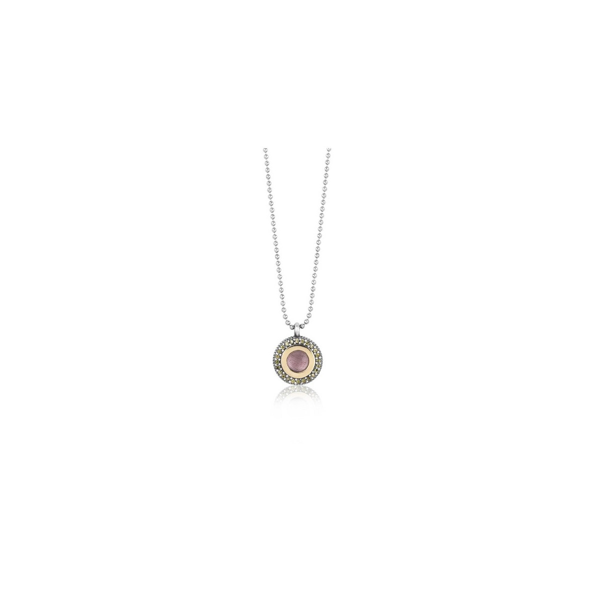 ROSE TOURMALINE SUNFIELD NECKLACE - CL062750/26