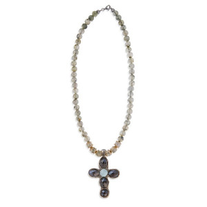 COLLAR PLATADEPALO - WN099X