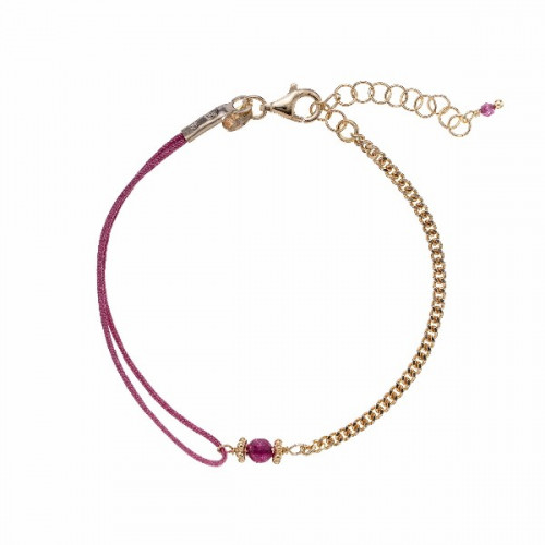 PULSERA ALISIA RUBI - AL2235ORO RUBINO