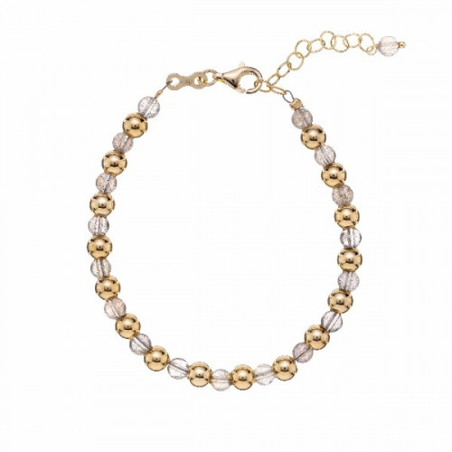 PULSERA ALISIA LABRADORITA - AL2876ORO LABRADORIT