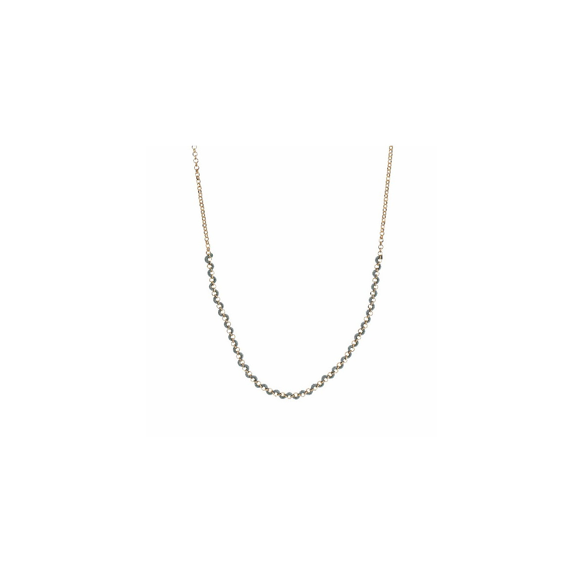 DENIM ALISIA NECKLACE - AL2964ORO DENIM