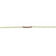 POLSERA ALISIA RUBI - AL2490ORO RUBINO