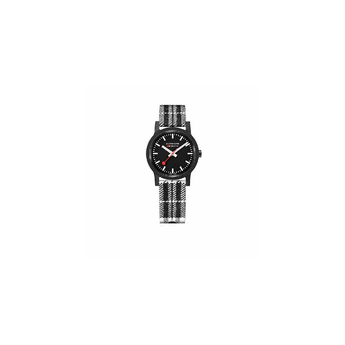 RELLOTGE MONDAINE SBB ESSENCE NEGRE - MS132120LB