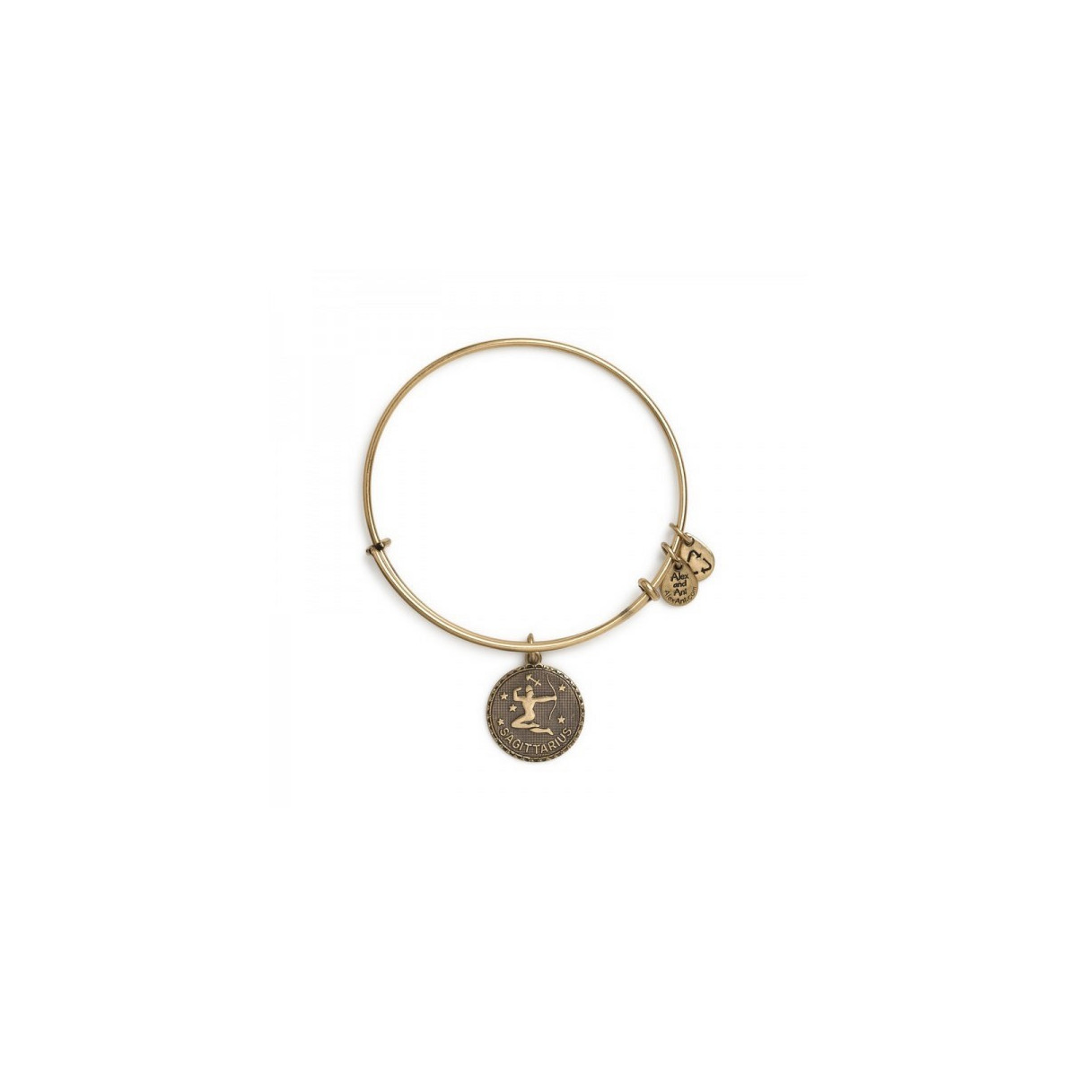 SAGITTARIUS SYMBOL ALEX AND ANI BRACELET GOLD COLORED  - A07EB40SARG