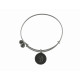 POLSERA ALEX AND ANI LLETRA D ACABAT PLATA  - A08EB91DS